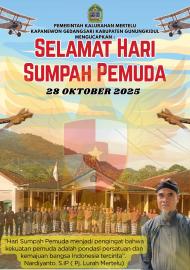 SELAMAT HARI SUMPAH PEMUDA TAHUN 2025